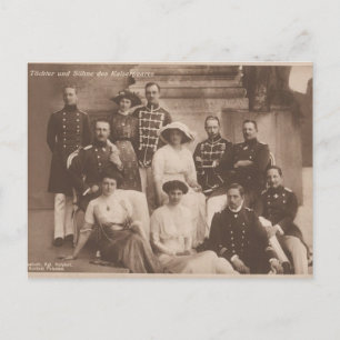 Children KAISER WILHELM II Germany #025D Postcard
