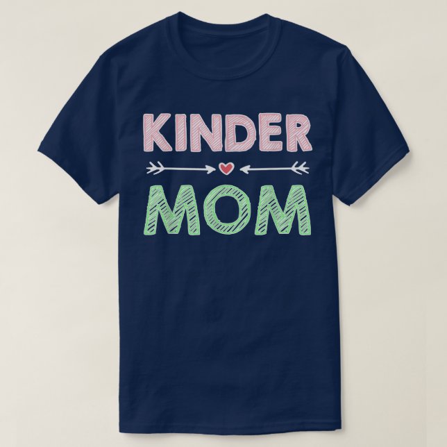 Children Mom (kindergarten mom) T-shirt (Design Front)