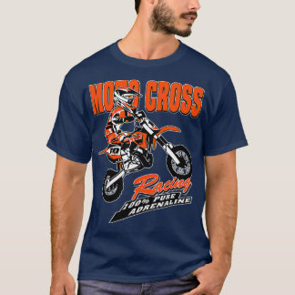 Children Motocross Dirt Bike Kids MX T-Shirt