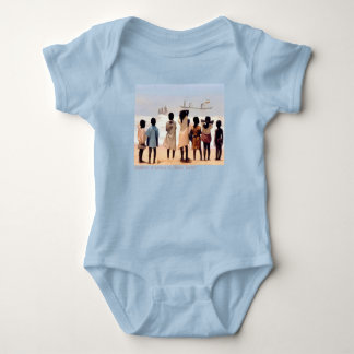 Children of Ghana - Artist - Shelia Turner Baby Bo Bodysuit