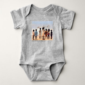Children of Ghana - Artist - Shelia Turner Baby Bo Bodysuit