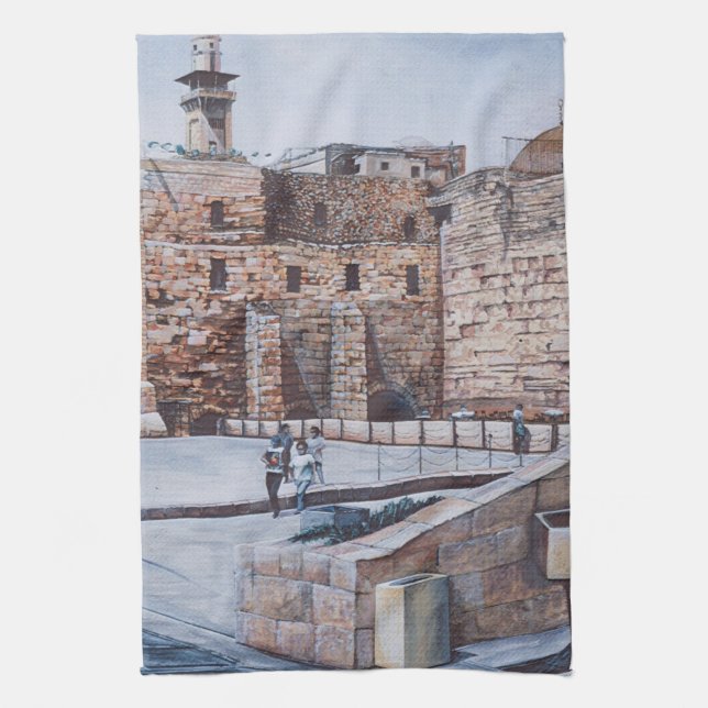 Children of Israel’s 2nd Temple Tea Towel (Vertical)