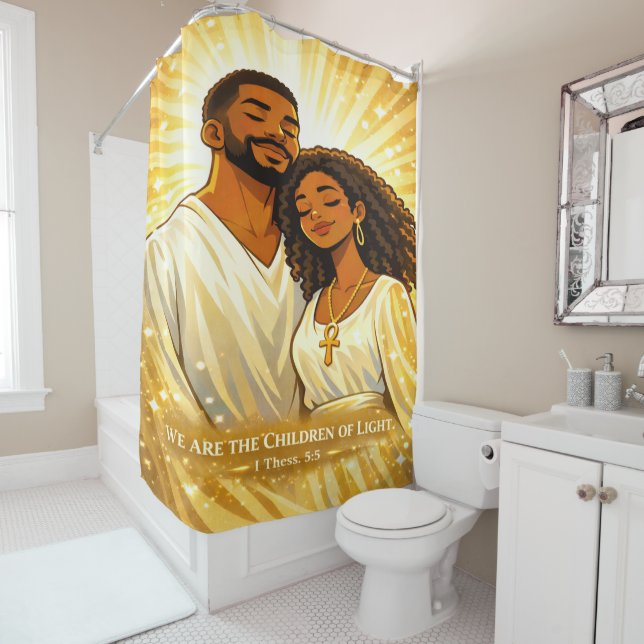 Children of Light Shower Curtain (In Situ)