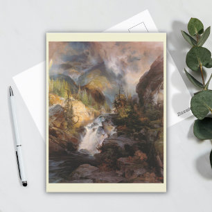 Children Of The Mountain by Thomas Moran Postcard
