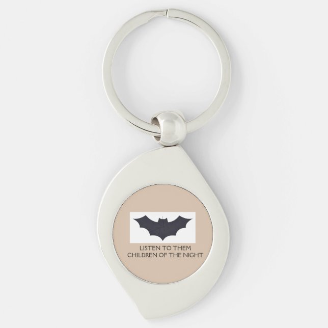 Children of the Night Trucker Hat Key Ring (Front)