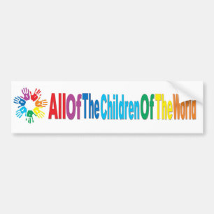 Children of the World Bumper Sticker