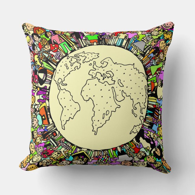 Children of the World Cushion (Front)