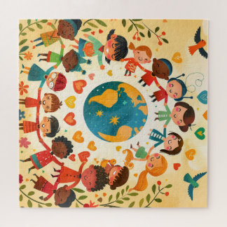Children of the World — Diversity and Peace -  Jigsaw Puzzle