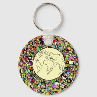 Children of the World Key Ring