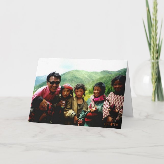 Children of Tibet Trust Foundation Card (Front)