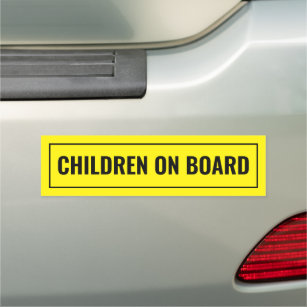 Children on Board - Safety Car Magnet