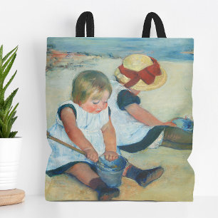 Children on the Beach   Mary Cassatt Tote Bag