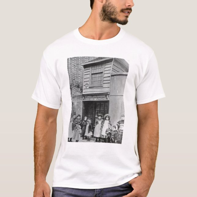 Children outside John Pounds's workshop T-Shirt (Front)