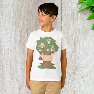 Children Playing In An Apple Tree T-Shirt
