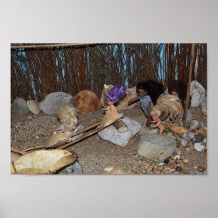 Children playing. poster