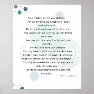 Children Poem  Poster
