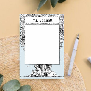 Children Reading under a tree Post-it Notes