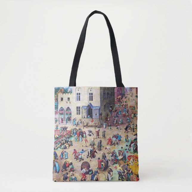 Children’s Games, Pieter Bruegel Tote Bag (Front)