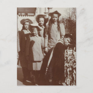 Children Tsar of Russia, Romanov, OTMA, Alexis Postcard