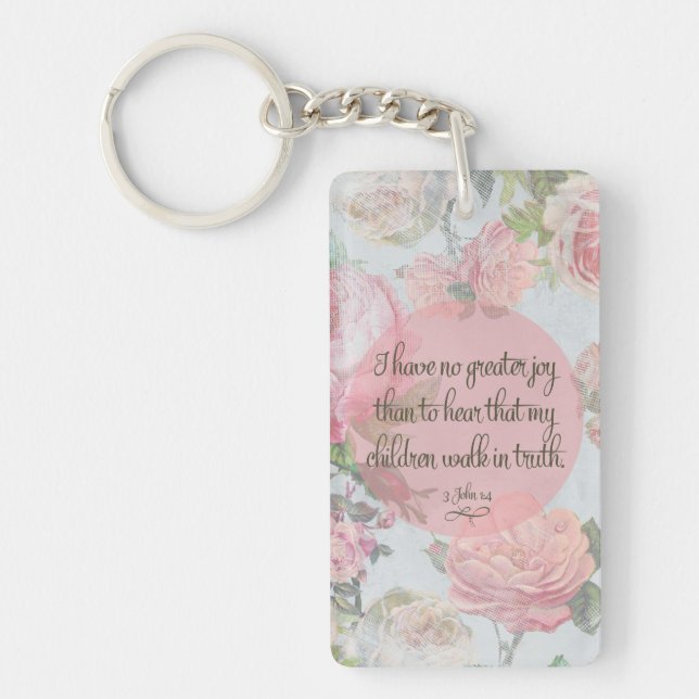 Children Walk in Truth Key Ring (Front)