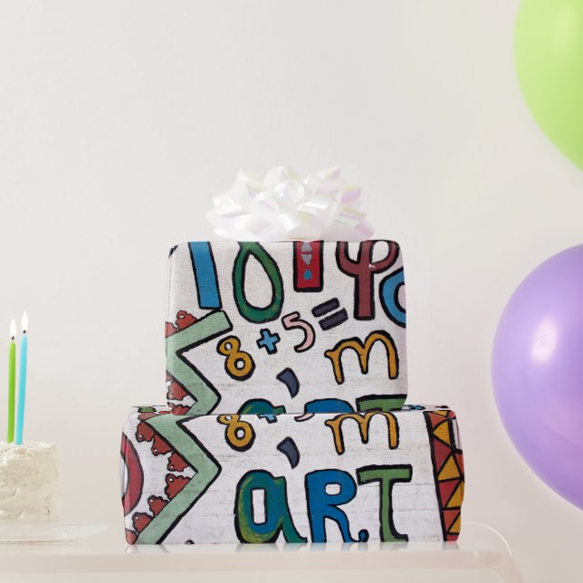Childrens Alphabet  Wrapping Paper (Party Gifts)