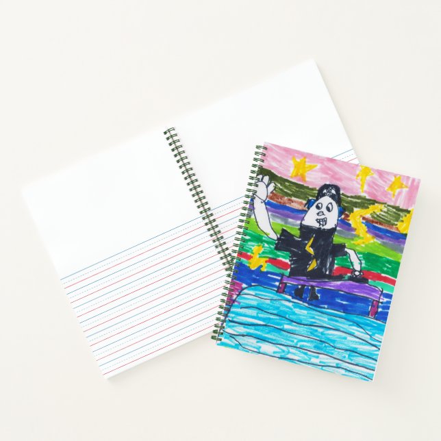 Children's Artwork Writers Workshop Notebook (Inside)