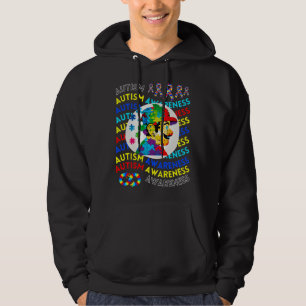 Childrens Autism Awareness Navigating Autism Autis Hoodie