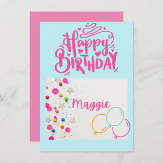 Childrens Birthday Card
