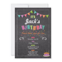 Children's Birthday Invitation (personalise)