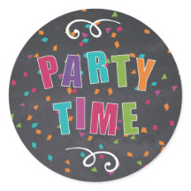 Childrens Birthday Party - Sticker