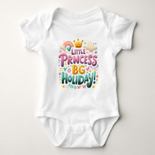 Children's bodysuit with a funny inscription