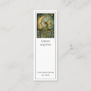 Children's Book Author Enchanted Fairy Mini Business Card