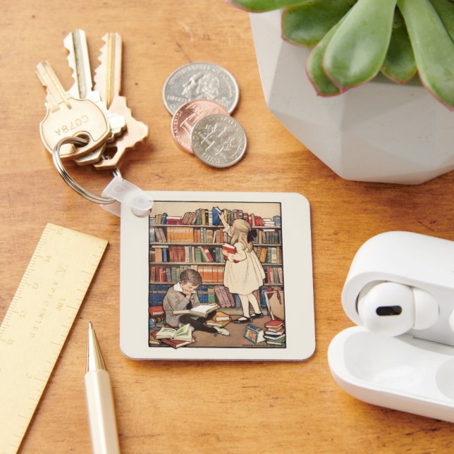 Children's Book Week by Jessie Willcox Smith Key Ring (Desk)