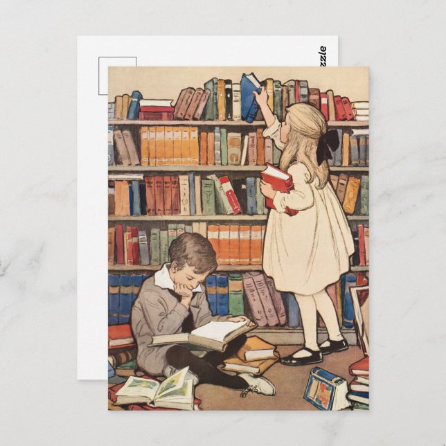 Children's Book Week by Jessie Willcox Smith Postcard (Front/Back)