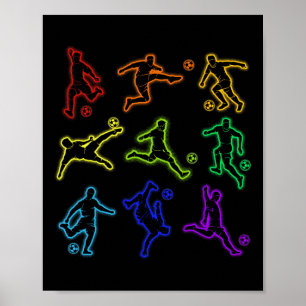 Children's Boys' Footbyller Footbyll Poster
