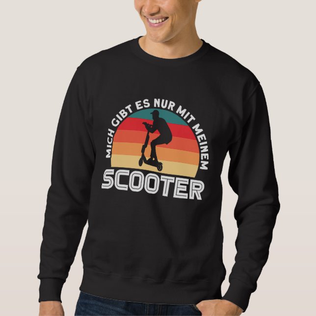 Children's & Boys' Scooter Sweatshirt (Front)