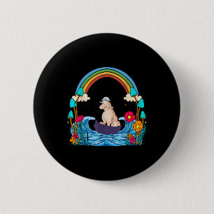 Childrens Child Sheep Sheep Maritime Girls Boys Mo 6 Cm Round Badge