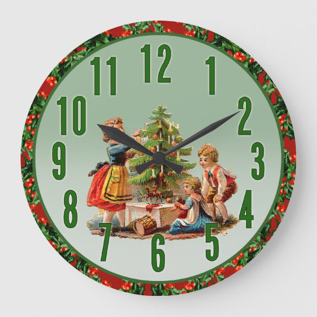 Childrens Christmas Clock (Front)
