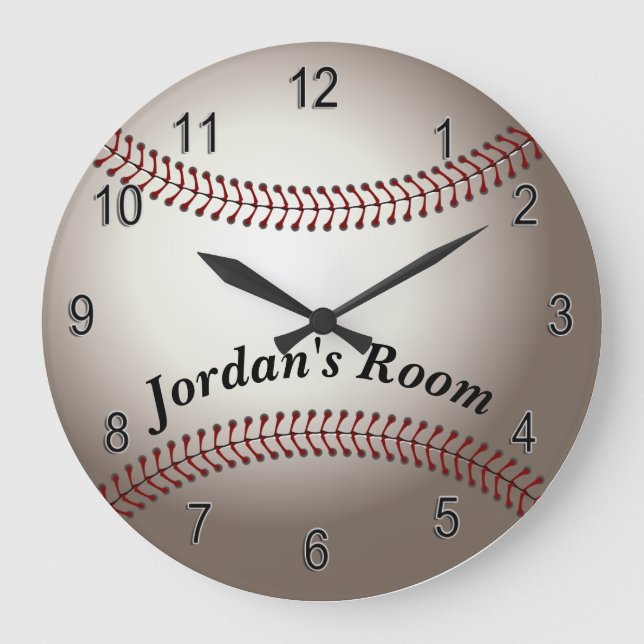 Children's Clock Baseball (Front)