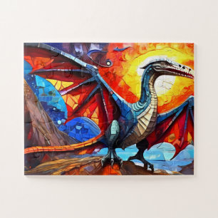 Childrens colorful Dinosaur Jigsaw Puzzle