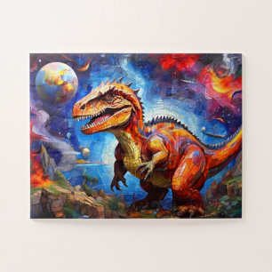 Childrens colourful Dinosaur Jigsaw Puzzle