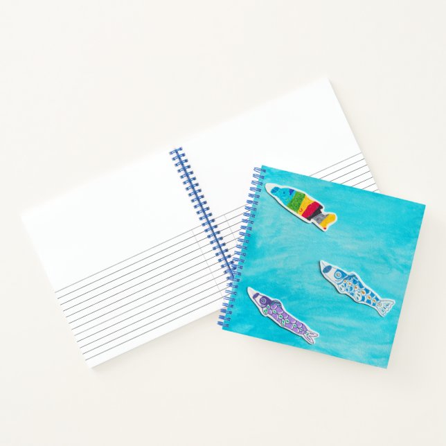 Children's Day Koinobori notebook (Inside)