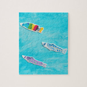 Children's Day Koinobori Puzzle