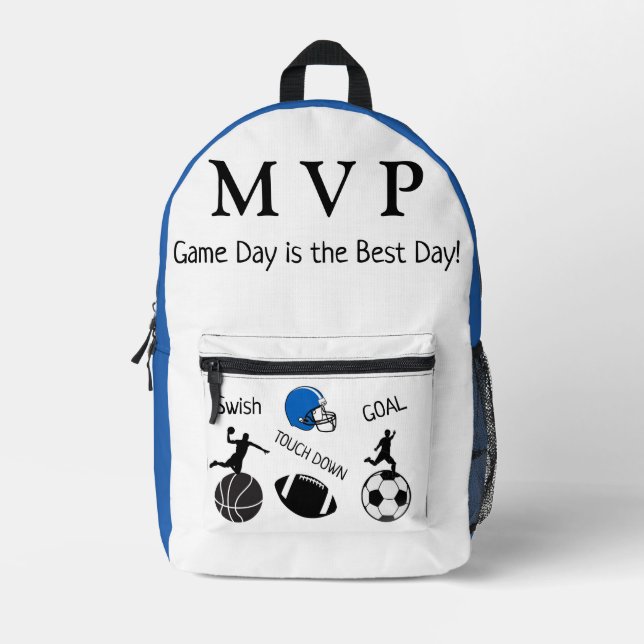 Children's Expression Collection -Boys  Printed Backpack (Front)
