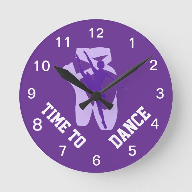 Children's Expression Collection: Girls  Round Clock (Front)
