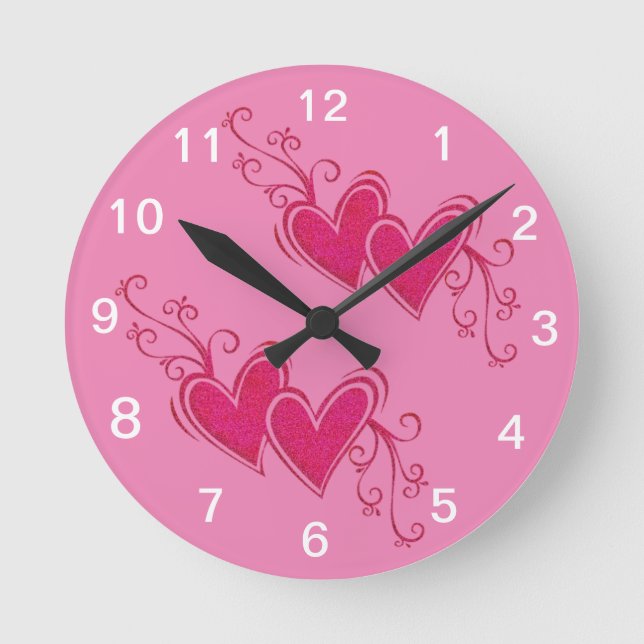 CHILDREN'S EXPRESSION COLLECTION-  ROUND CLOCK (Front)