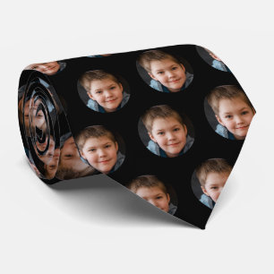 Children's Face Photo Personalised Father's Day Tie