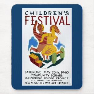Children's Festival Mouse Pad