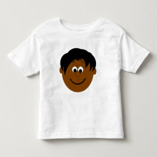 Childrens Fun Faces and Graphics (ethnic) Toddler T-Shirt
