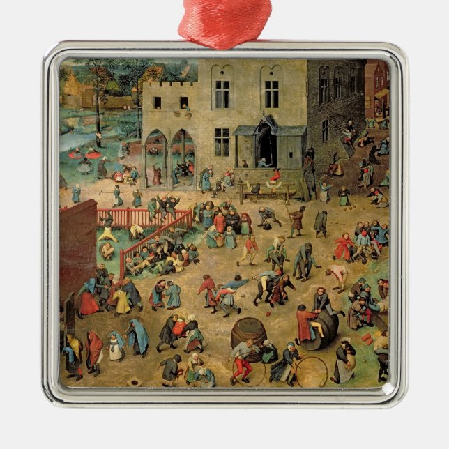 Children's Games , 1560 Metal Tree Decoration (Front)